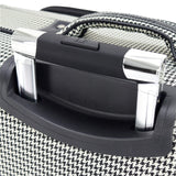 London Fog Oxford III Black White Houndstooth 2pc Set (20" and 29")