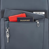 Samsonite Elevation Plus Backpack - Recyclex® RPET Body Fabric With Quick-Access Stash Pocket - Expands 1.5inches - AirTag™ Holder - Laptop Pouch - Midnight Blue