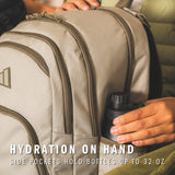 adidas Prime Backpack for Work, Travel Bag for Women and Men with Padded Compartment for Laptop