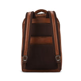 Samsonite Classic Leather Backpack, Cognac , One Size