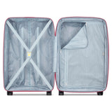 DELSEY Paris Dune Hardside Expandable Luggage with Spinner Wheels, Viva Magenta, Checked-Medium 25 Inch