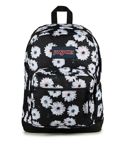 JanSport Right Pack Backpack - Durable Daypack with Padded 15" Laptop Sleeve, Spacious Main Compartment & Integrated Water Bottle Pocket, Eyeball Blossom
