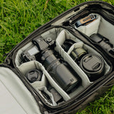 Peak Design Camera Cube V2, Medium, Custom Organization and Protection, Weatherproof Shell with Foam Sub-Lining, FlexFold Dividers Included, Camera Bag Insert Compatible Travel Bags