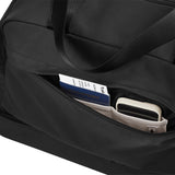 Away Featherlight Weekender Bag, 44L Carry On Travel Duffel with Laptop Sleeve and Shoe Compartment, Jet Black