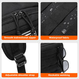 wotony Hydration Backpack with Water Bladder for Hiking Tactical Hydration Pack for Men Women Molle Water Backpack for Hiking (White, 2L-Bladder)