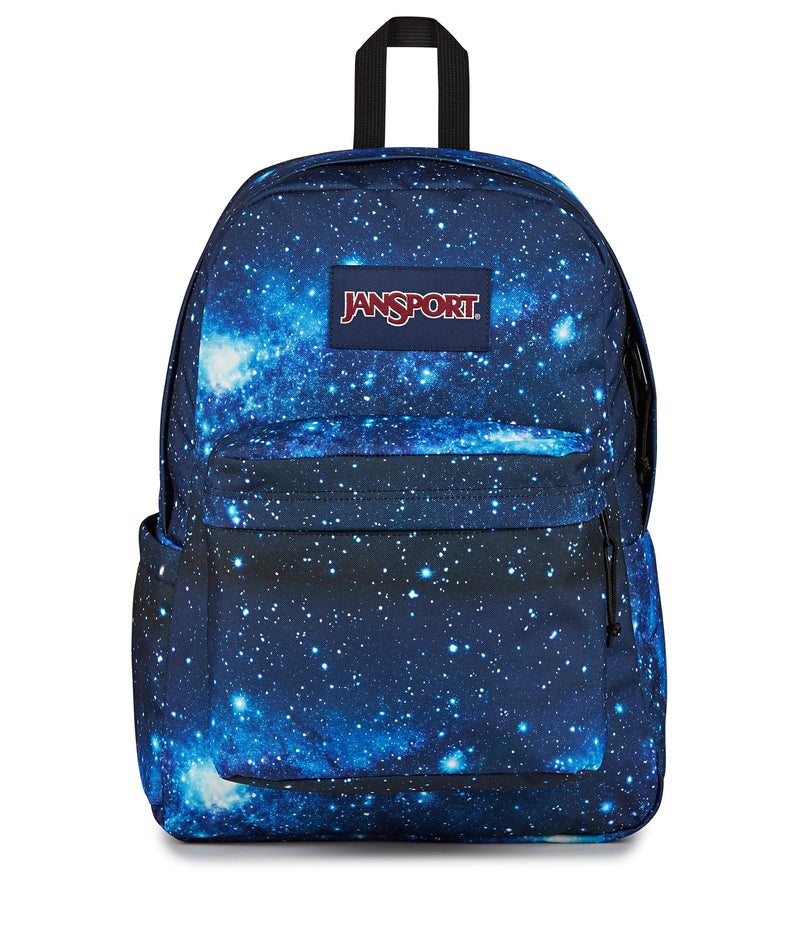 JanSport SuperBreak Plus Backpack with Padded 15-inch Laptop Sleeve and Integrated Bottle Pocket - Spacious and Durable Daypack for Work and Travel - Stellar Starfield