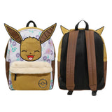 Bioworld Pokémon Eevee All-Over Print Characters 17" Adult Backpack
