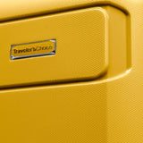 Traveler's Choice Pagosa Hardshell Expandable Luggage with Spinner Wheels, Yellow, 30-Inch Large