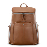 Samsonite Mobile Solution 2 Leather Deluxe Backpack - Cognac