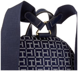 Tommy Hilfiger Womens Jaden Plus BACKPACK, Navy/White