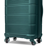 American Tourister Stratum 2.0 Hardside Expandable Luggage with Spinners, Pine Green, 2PC SET (Carry-on/Medium)