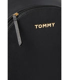 Tommy Hilfiger Reese II Medium Dome Backpack Pebble PVC Black One Size