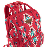 Montana West Wrangler Callie Diaper Bag Backpack with Stroller Straps Multifunction Baby Travel Bag WG2204-9110BDY