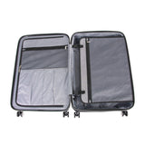 Kenneth Cole REACTION Diamond Tower Collection Lightweight Hardside Expandable 8-Wheel Spinner Travel Luggage, Rose Gold, 28-Inch Checked