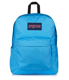 JanSport SuperBreak Plus Backpack with Padded 15-inch Laptop Sleeve and Integrated Bottle Pocket - Spacious and Durable Daypack for Work and Travel - Electric Azul