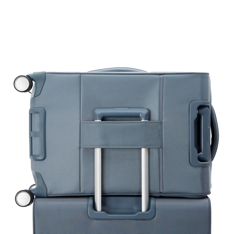 Samsonite UpLIFT Lightweight Softside Carry-On Luggage with Spinner Wheels - Expandable - Airline-Approved, Polyester Soft Suitcase for Ultra Light Travel - Elemental Blue