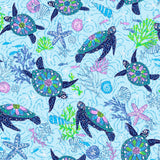 Vera Bradley Women's Straw Mini Beach Totepack Backpack, Turtle Dream, One Size