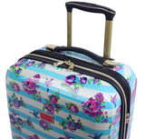 Betsey Johnson S. F. Hummingbird 30" Expandable Hardside Checked Spinner Luggage