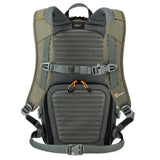 Lowepro LP37014-PWW, Flipside Trek BP 250 AW Backpack for Camera with ActiveZone Suspension System, Tablet Compartment, Grey/Dark Green