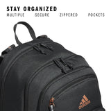 adidas Prime Backpack for Work, Travel Bag for Women and Men with Padded Compartment for Laptop