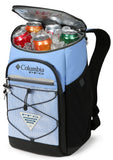 Columbia PFG Roll Caster - 30-can insulated backpack cooler, white lid
