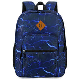 abshoo Teen Girls Solid Color Backpack For School Boys Water Resistant School Bag (Lightning Navy)