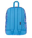 JanSport SuperBreak Plus Backpack with Padded 15-inch Laptop Sleeve and Integrated Bottle Pocket - Spacious and Durable Daypack for Work and Travel - Blossom Bae Blue