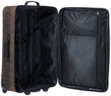 Rockland Jungle Softside Upright Luggage Set, Leopard, 4-Piece Set (14/19/24/28)
