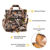 RTIC Soft Cooler 50 Can, Insulated Bag Portable Ice Chest Box for Lunch, Beach, Drink, Beverage, Travel, Camping, Picnic, Car, Trips, Floating Cooler Leak-Proof with Zipper, Camo