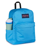 JanSport SuperBreak Plus Backpack with Padded 15-inch Laptop Sleeve and Integrated Bottle Pocket - Spacious and Durable Daypack for Work and Travel - Electric Azul