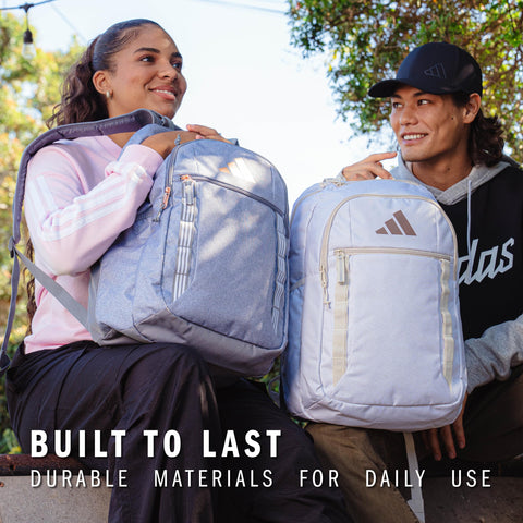 adidas Excel 6 School Backpack – Bookbag for Laptop Work Travel, 34L