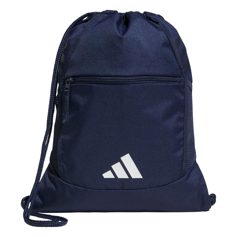 adidas Stadium Sackpack – Drawstring Backpack for Sports, Small Gym Bag, 13L