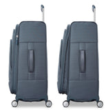 Samsonite UpLIFT Lightweight Softside Carry-On Luggage with Spinner Wheels - Expandable - Airline-Approved, Polyester Soft Suitcase for Ultra Light Travel - Elemental Blue