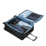 Samsonite Pro Travel Softside Expandable Luggage with Spinner Wheels, Black, Checked-Large 29-Inch