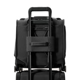 Briggs & Riley Cabin Spinner - Carry On Luggage for Travel, Suitcases with Wheels, Softside Rolling Bag for Men & Women, Fits Under Plane Seat, Interlocking Handle - Baseline Collection, Black