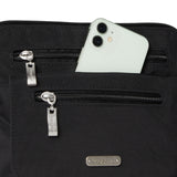 Baggallini Lets Escape Crossbody Bag for Women - 8.75 x 8 inch Medium Travel Handbag w/RFID card slots & Quick Access Pocket