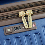LONDON FOG Brentwood III 20" Expandable Spinner Carry-On, Navy