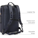 TUMI - Alpha Bravo Endurance Backpack - Large Travel Laptop Backpack - 22.0" X 14.0" X 8.5" - For 17" Laptop - Midnight Navy/Khaki