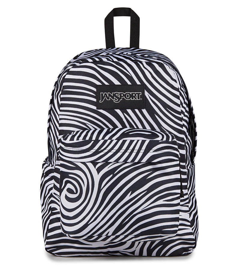 JanSport SuperBreak Plus Backpack with Padded 15-inch Laptop Sleeve and Integrated Bottle Pocket - Spacious and Durable Daypack for Work and Travel - Surreal Swirlies