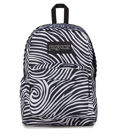 JanSport SuperBreak Plus Backpack with Padded 15-inch Laptop Sleeve and Integrated Bottle Pocket - Spacious and Durable Daypack for Work and Travel - Surreal Swirlies