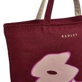 RADLEY London Bloom Responsible Large Ziptop Reusable Recycled Canvas Tote