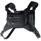 MVRK Water Resistant Running Vest Chest Pack, Phone Holder for Running, Lightweight Training Pack with Extra Storage & Reflective Detail