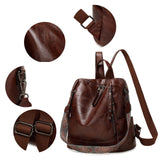 sqlp Fashion Backpack Purse for Women Vegan Leather Travel Back Pack Womens Designer Shoulder Bags