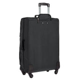 Bric's 30" Checked Luggage - Spinner-Style Suitcase for Women and Men - Sienna Collection - Black