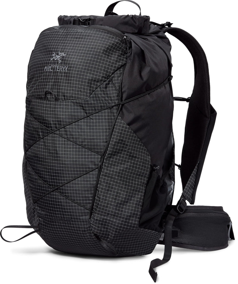 Arc'teryx Aerios 35 Backpack | Precision-Fit Ultralight 35L Hiking Pack | Black, Tall