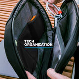 NOMATIC Navigator 10L Sling Bag - Slim & Lightweight Crossbody Bag, Fanny-Pack - Water Resistant Everyday Bag (Black)