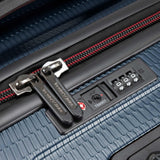 Traveler's Choice Maxporter II Polycarbonate Hardside Trunk with Spinner Wheels, Navy, 28-Inch Medium Trunk