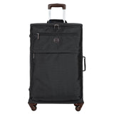 Bric's 30" Checked Luggage - Spinner-Style Suitcase for Women and Men - Sienna Collection - Black