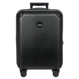 Bric's Amalfi Lightweight Hard Shell Suitcase – Expandable Carry-On with Water-Repellent Zip, Smooth 360° Wheels & TSA Lock - 21 Inch, Black