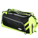 Olympia U.S.A. Blitz 22" Convertible Gym Duffel W/Backpack Straps Duffel Bag, BLACK+LIME